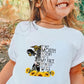 Cow with Sunflowers Shirt